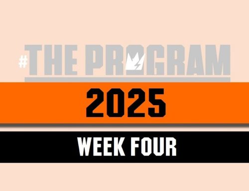 The Program 2025: Training Week FOUR