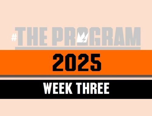 The Program 2025: Training Week THREE